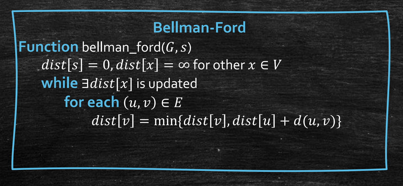 Bellman-Ford 算法